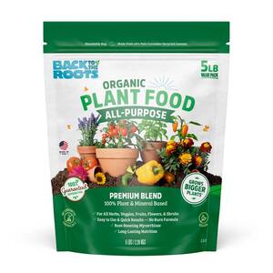 5 lbs. Organic All Purpose Plant Food