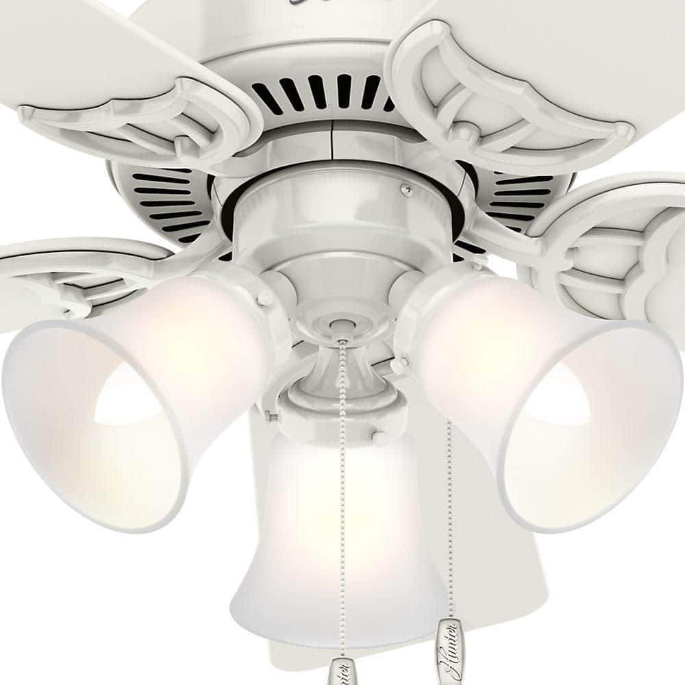 WhisperWind Classic 42" Ceiling Fan with White Oak Blades and Lighting