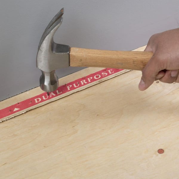 Halex Poplar 7 8 In X 4 Ft Carpet Tack Strip For Wood Or Concrete Subfloors 3 Pack Hd 161 P The