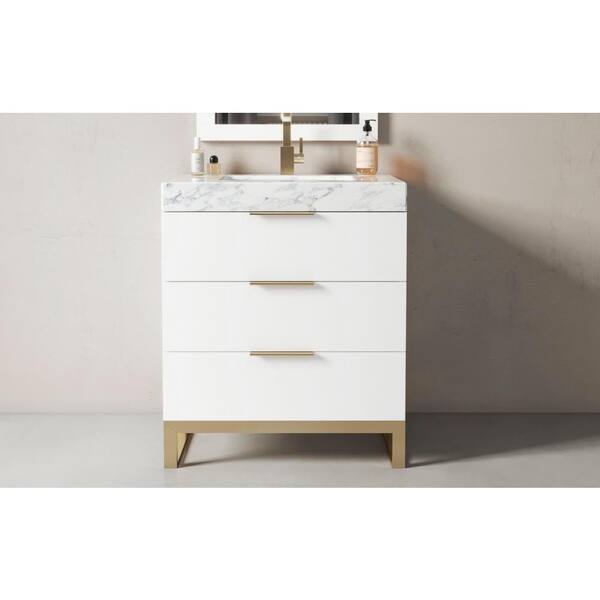 Urban Woodcraft Hammond 30 in. W x 22 in. D x 33.5 in. H Single Bath
