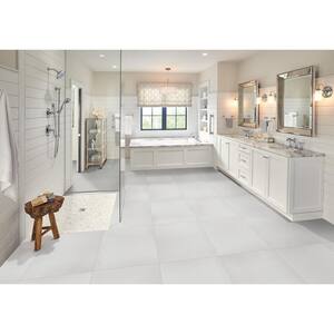 white ceramic floor tile 24x24