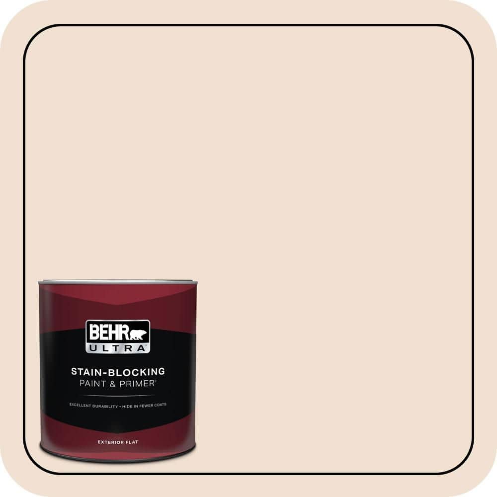 1 qt. #W-F-110 Chamois Cloth Flat Exterior Paint & Primer price history on PriceWatchPro