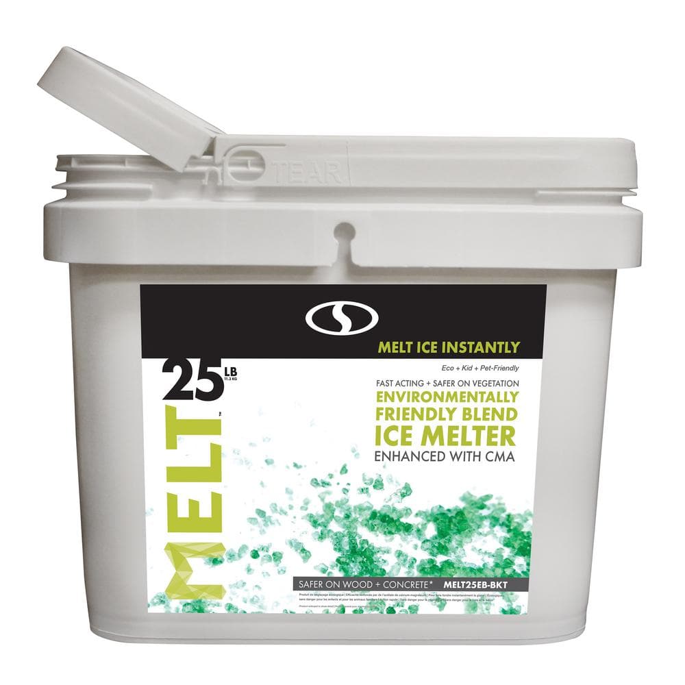 Snow Joe MELT 25 lb. Premium Enviro Blend Ice Melter Bucket -  MELT25EB-BKT