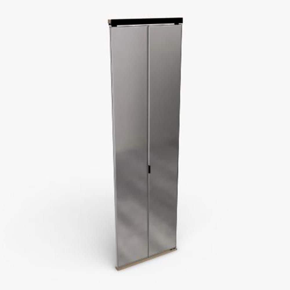 Impact Plus 36 in. x 80 in. Beveled Edge Frameless Full Lite
