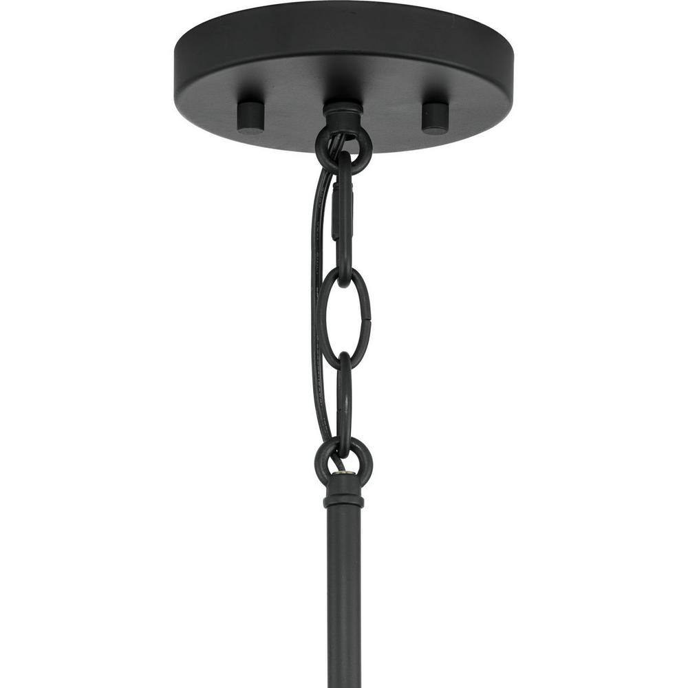 Orrizo 16" Black and Gold Semi-Flush Mount Light