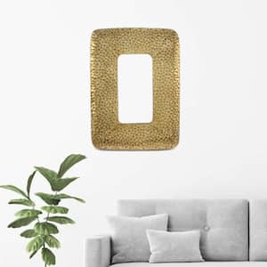 Gold Cobbly Cosmetic Mirror