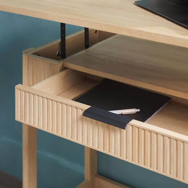 オークプライウッド　デスク Walker Edison Furniture Company Modern 38 in. Rectangular Coastal