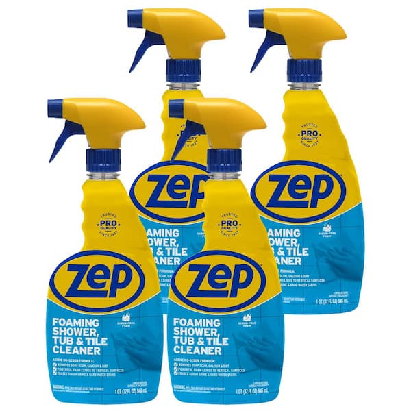 ZEP 32 oz. Power Foam Tub and Tile Cleaner (Case of 4) ZUPFTT324