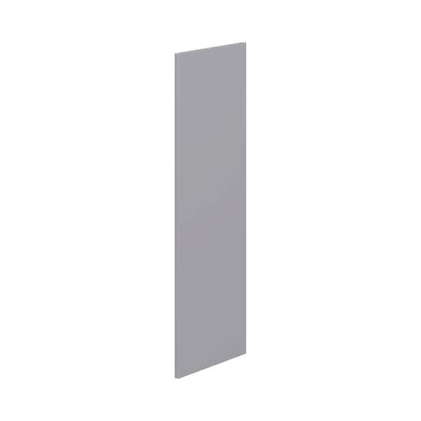 Roseland 0.63 in. W x 14.81 in. D x 42.5 in. H Wall Cabinet End Panel in Slate Gray