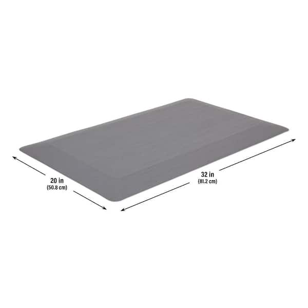 TrafficMaster Comfort Zone Gray 20 in. x 32 in. Non-Slip