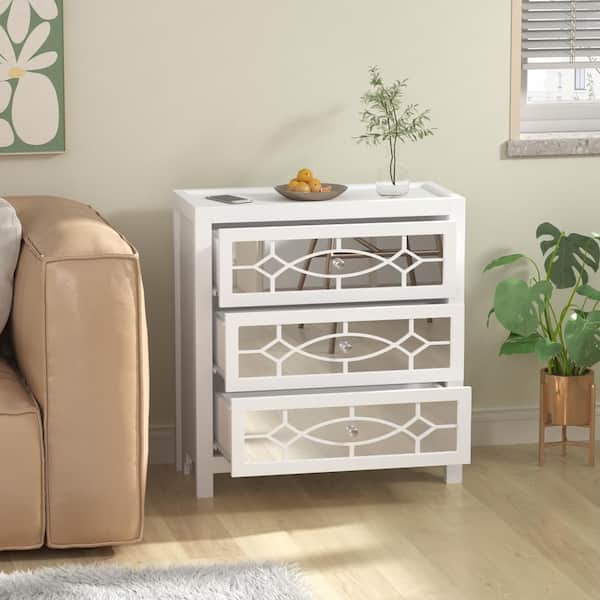 kino White Gray Furniture 3段チェスト kino White Gray Furniture 3段チェスト 家具