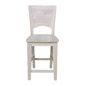 Canyon 24 in. Unfinished Wood Bar Stool