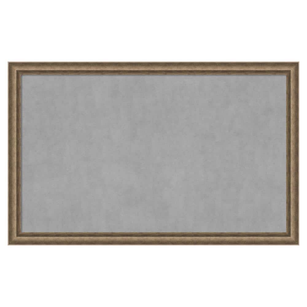 Angled Bronze 43 in. x 27 in. Framed Magnetic Board price history on PriceWatchPro