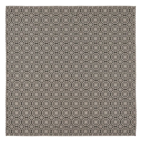 [MCM]★Contrast Monogram Jacquard Resilk stall One Size Contrast Monogram Jacquard Stole in Resilk Black