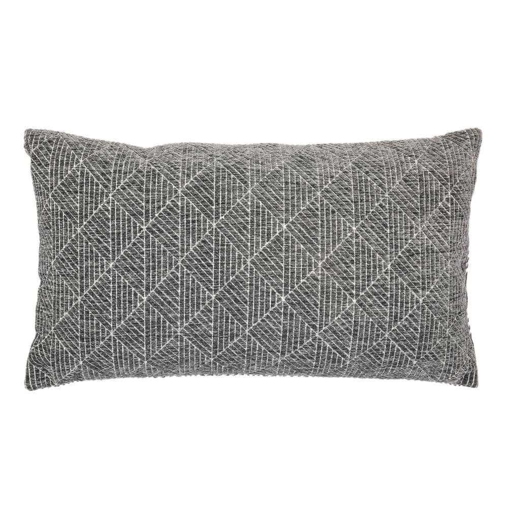 FRESHMINT Logan Geometric Woven Reversible Lumbar 24 in. x 14 in ...