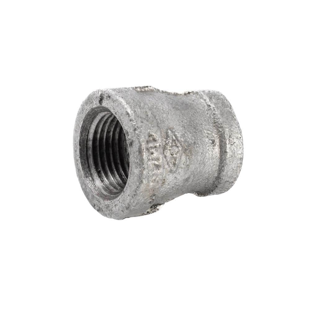 1/2 in. x 3/8 in. Galvanized Malleable Iron FPT x FPT Reducing Coupling Fitting price history on PriceWatchPro