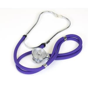 PrimaCare DS-9290-BK Adult Size 22 Stethoscope for Diagnostics and  Screening Instrument, Lightweight and Aluminum Double Head Flexible  Stethoscope