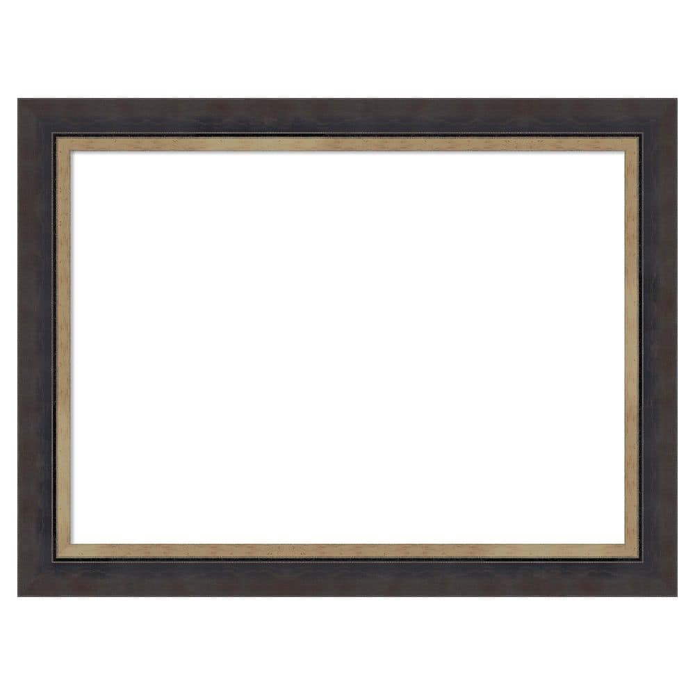 Hammered Charcoal Tan 33 in. x 25 in. Wood Framed Dry Erase Magnetic Memo Board price history on PriceWatchPro