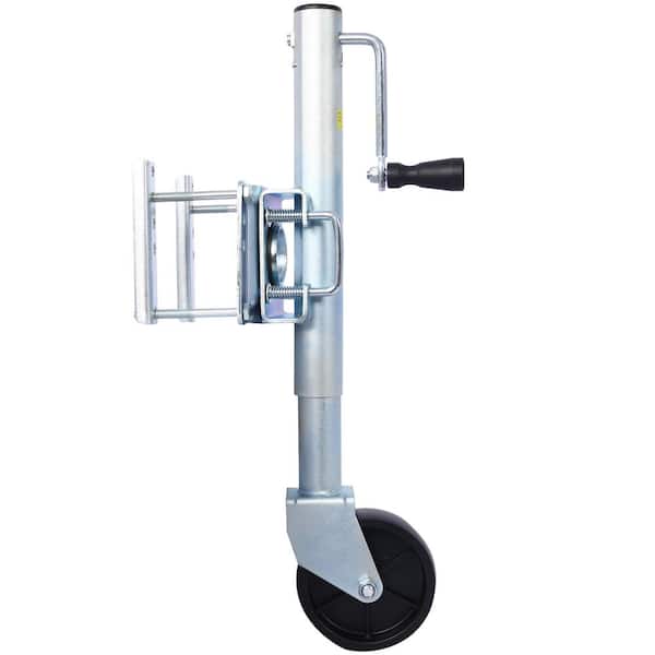 1000 lb. Weight Capacity Bolt-on 32.8 in. Trailer Jack for RV Trailer, Horse Trailer, Utility Trailer, Yacht Trailer