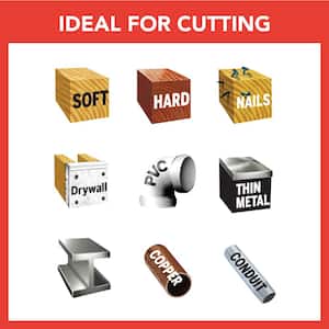 Universal 2-3/4 in. Bi Metal/ Wood/ Drywall Cutting Oscillating Multi-Tool Blade (1-Pack)