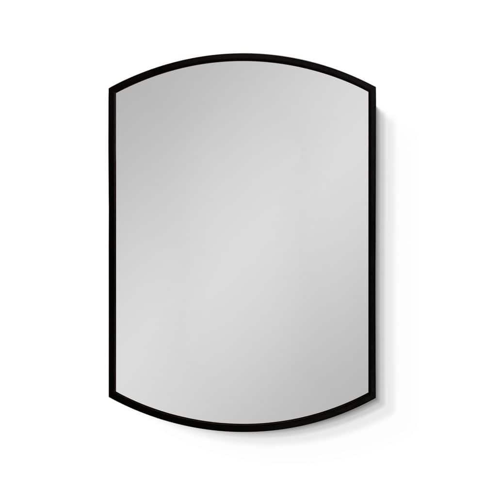 Series 22 in. W x 31 in. H Rectangular Aluminum Medicine Cabinet with Mirro