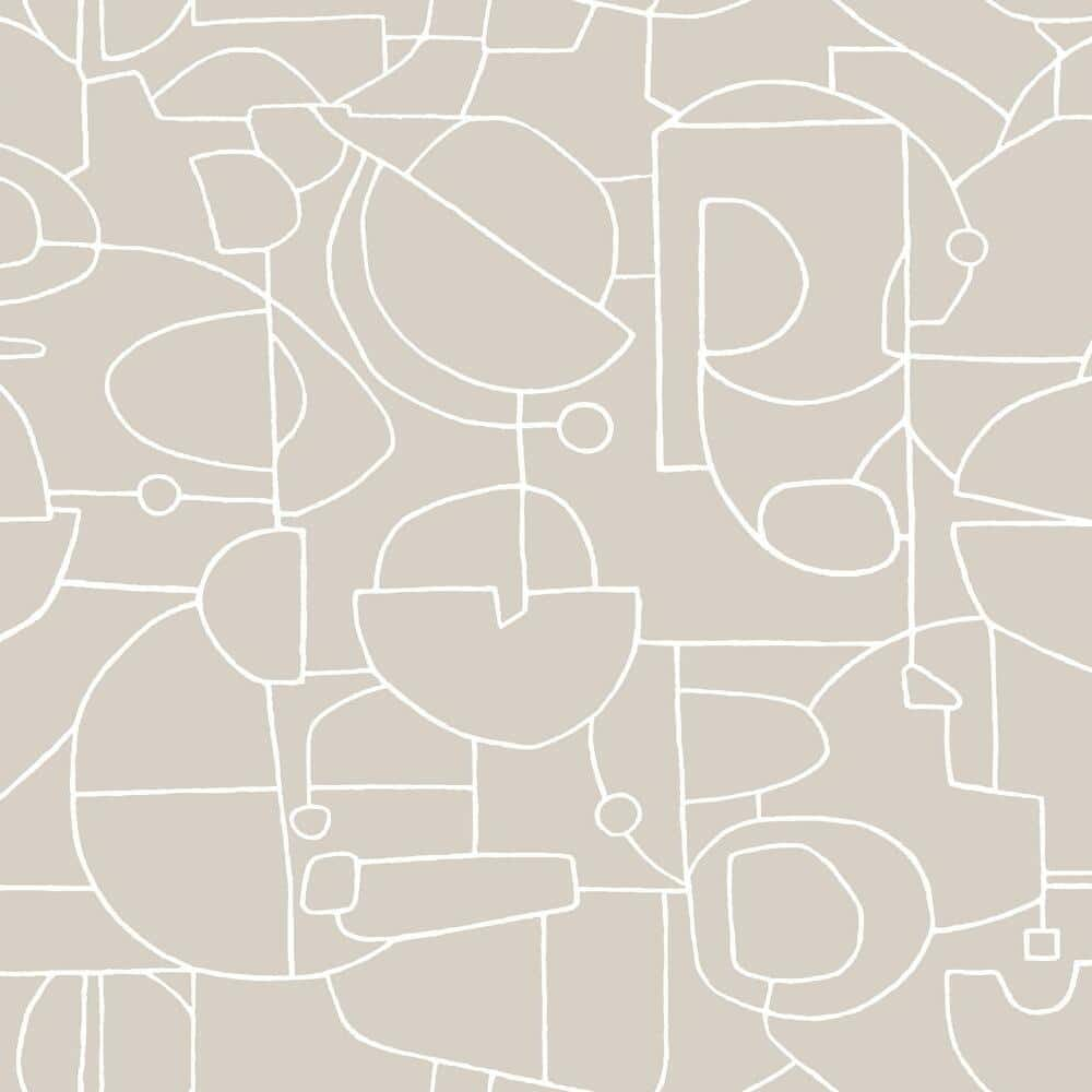 York Wallcoverings 45 sq. ft. Robotics Premium Peel and Stick Wallpaper ...