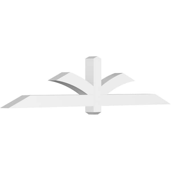 Ekena Millwork Redmond 84 in. W x 17.5 in. H x 4 in. D Signature Polyurethane Bracket