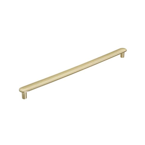 Amerock Concentric 10-1/16 in. (256mm) Modern Golden Champagne Bar Cabinet Pull