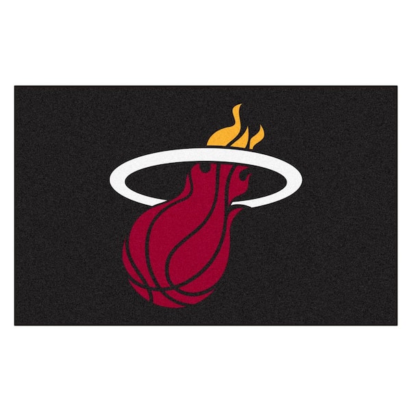 FANMATS Miami Heat 5 ft. x 8 ft. Ulti-Mat