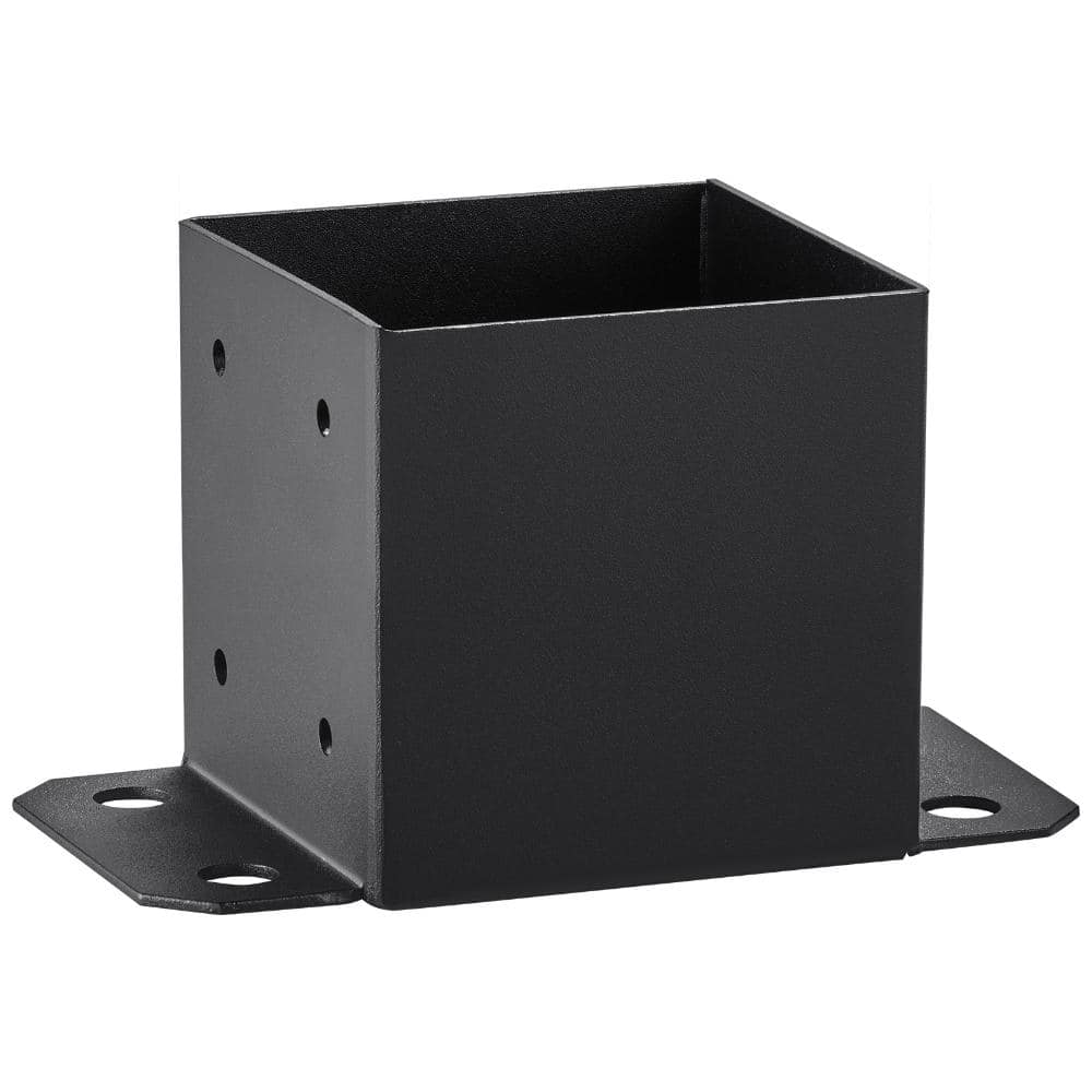 "6x6 Post Base 4 Pcs, Inner Size 5.6""x5.6"" Post Base Brackets,for Pavilion Deck Railing Support Deck Base Plate" price history on PriceWatchPro