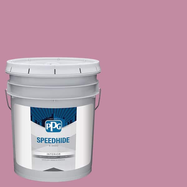 5 gal. PPG1044-5 Winsome Rose Semi-Gloss Interior Paint