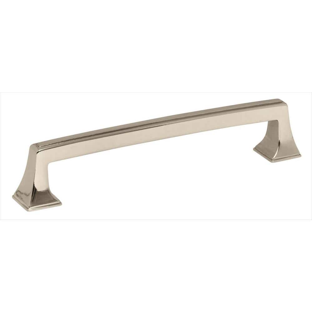 Mulholland 6-5/16 in. (160mm) Traditional Polished Nickel Arch Cabinet Pull