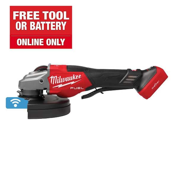 M18 FUEL 18-Volt Lithium-Ion Brushless Cordless 7 in. Braking Grinder with Variable Speed and Paddle Switch (Tool-Only)