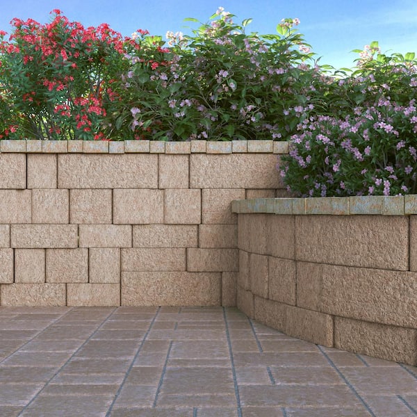 RumbleStone Square 7 in. x 7 in. x 1.75 in. Cafe Concrete Paver (288 Pcs. / 98 Sq. ft. / Pallet)