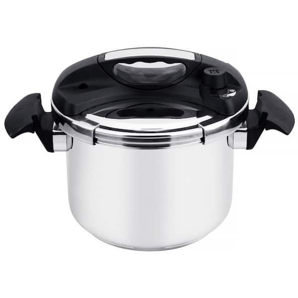 Barton Turbo 8 qt. Stove Top Pressure Cooker Induction Compatible with ...