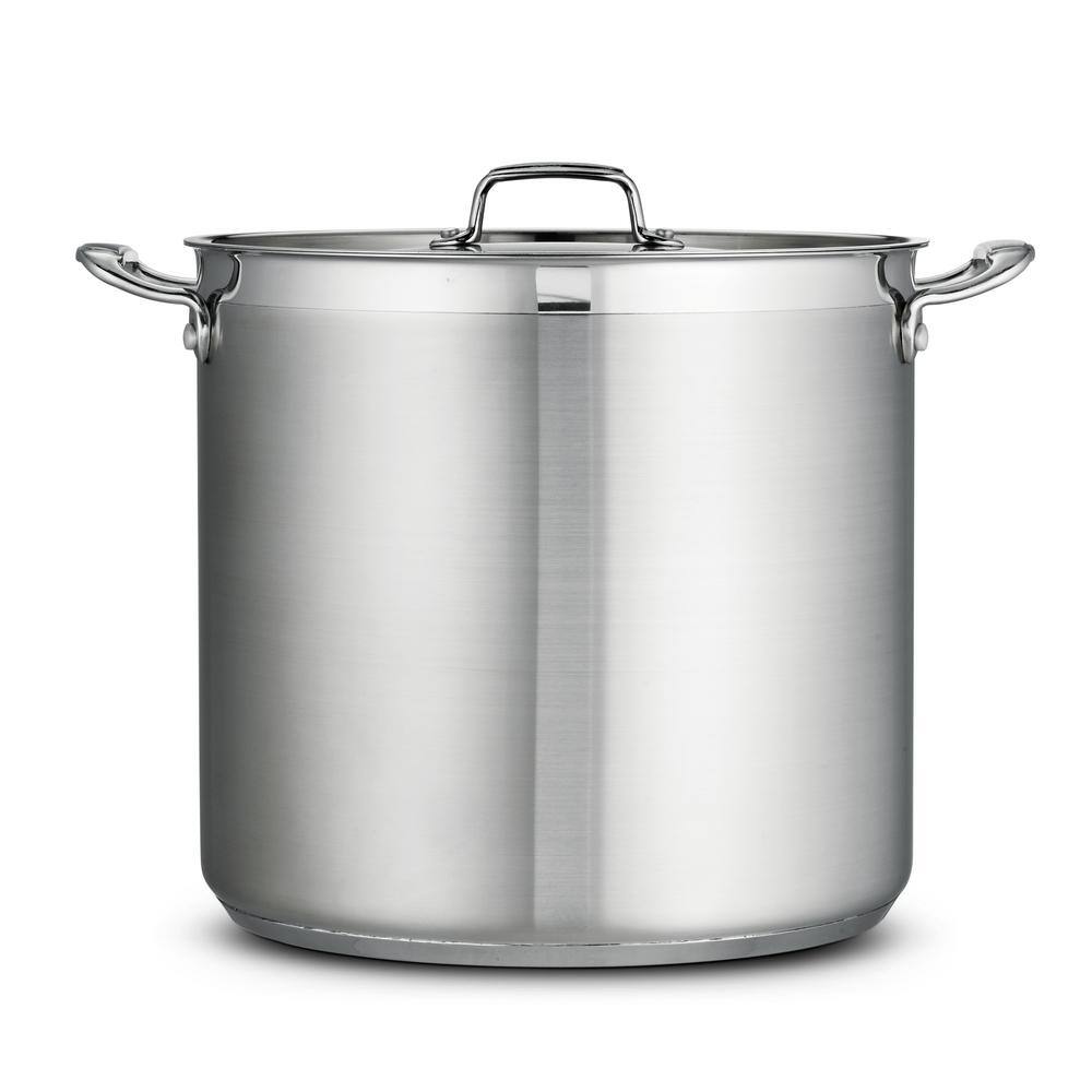 Tramontina 24-Quart Stainless Steel Covered Stock Pot