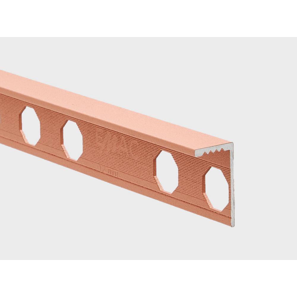 Novosuelo Pink Touch 1/2 in. x 98-1/2 in. L Aluminum Tile Edge Trim price history on PriceWatchPro