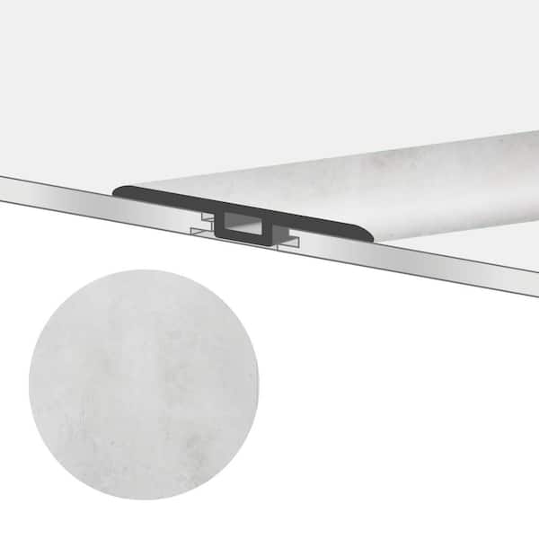 GlueCore Silkstone 1-3/4 in. W x 47-1/4 in. L x 0.27 in. T Vinyl T-Molding