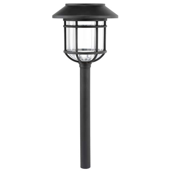 Hampton Bay 8 Lumens Solar Bronze LED Path Light