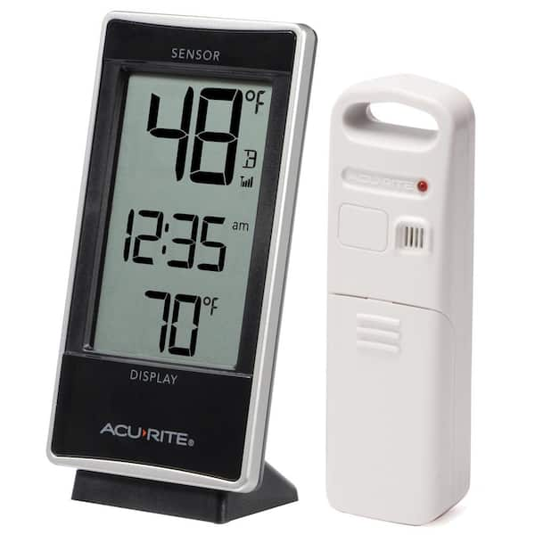 AcuRite Digital Wireless Indoor Outdoor Thermometer & Hygrometer