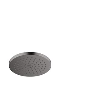 Raindance S 1-Spray Patterns 2.5 GPM 7 in. Fixed Shower Head in Brushed Black Chrome