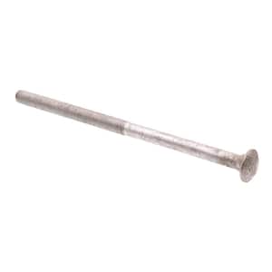 5/8 in.-11 x 12 in. A307 Grade A Hot Dip Galvanized Steel Carriage Bolts (5-Pack)
