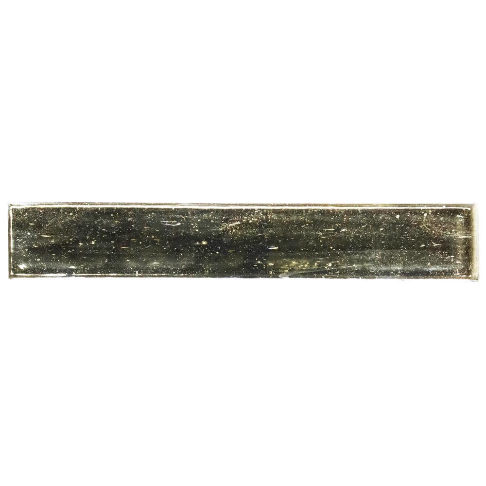 Fargin Brick Platinum Moss 1.96 in. x 0.24 in. Polished Glass Subway Wall Tile Sample price history on PriceWatchPro