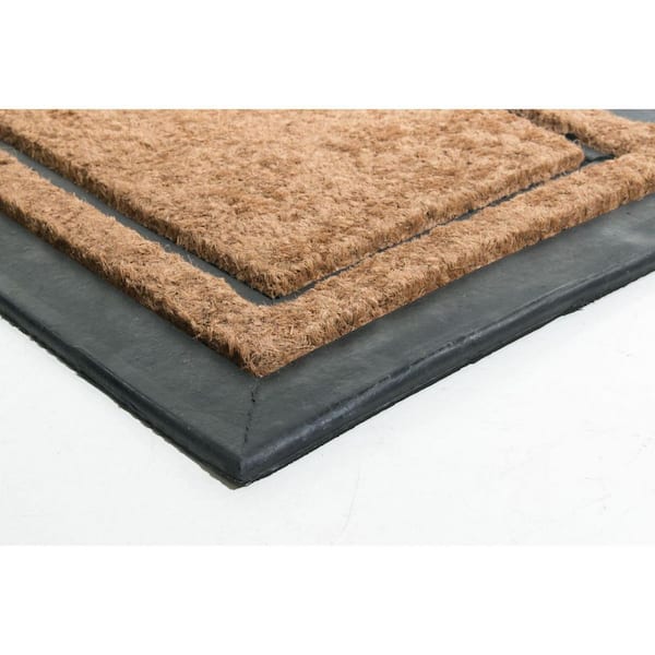 30 in. x 18 in. Coir;Rubber Outdoor Door Mat