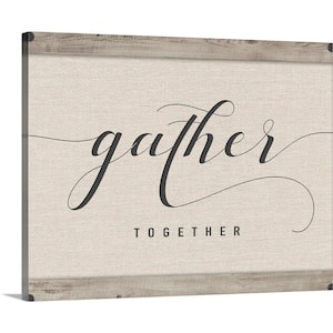 "Gather Together" by Amanda Murray Canvas Wall Art