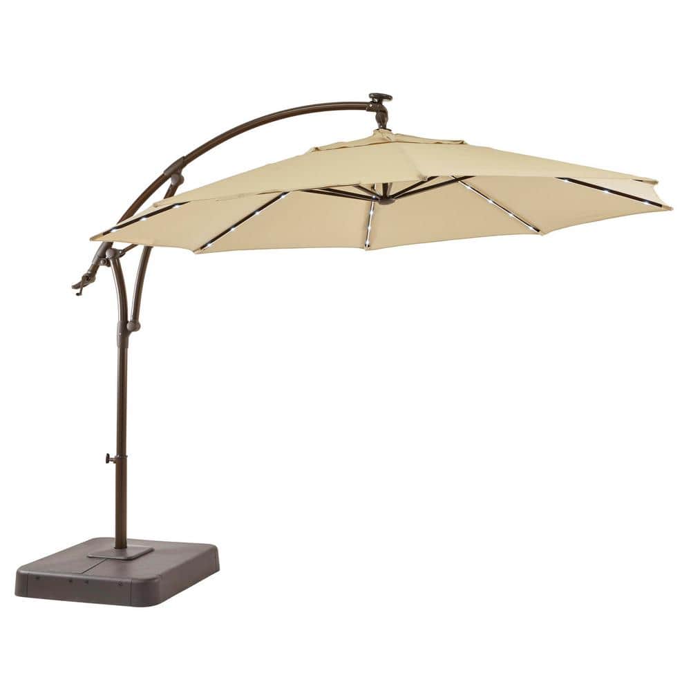 Details about   Summer Patio Steel Hanging Sun Shade Solar Umbrella Pool Beach Outdoor Outside 