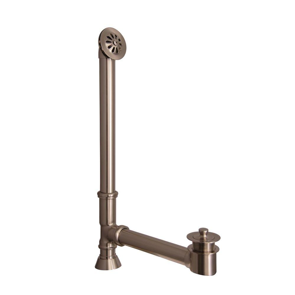 Traditional Cast Iron 60'' Clawfoot Soaker Tub with Elephant Spout Filler