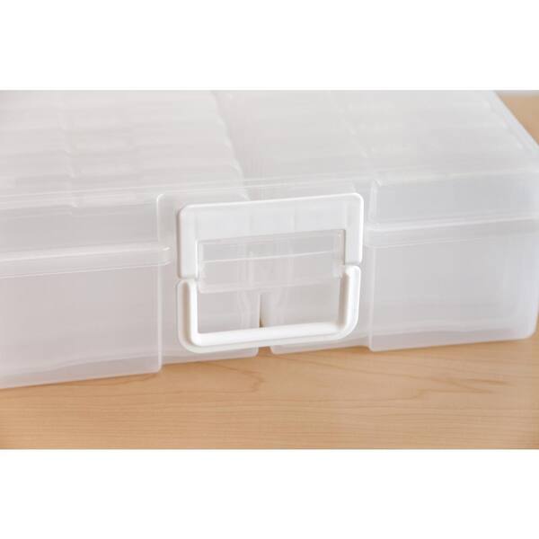 It's A Keeper - Large Clear Storage Basket with Handle