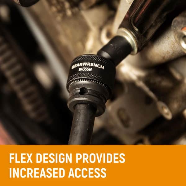 GEARWRENCH 1/2 in. Drive 6-Point Metric Standard Universal Impact