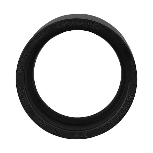 Charlotte Pipe 2 in. ABS DW Hub x Hub Coupling